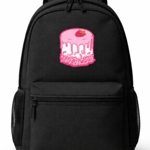 Strawberry Drip Backpack (Black)