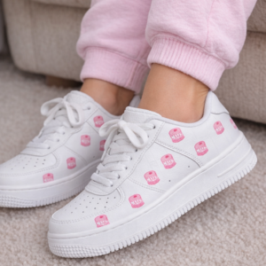 Strawberry Drip Low-Top Sneakers